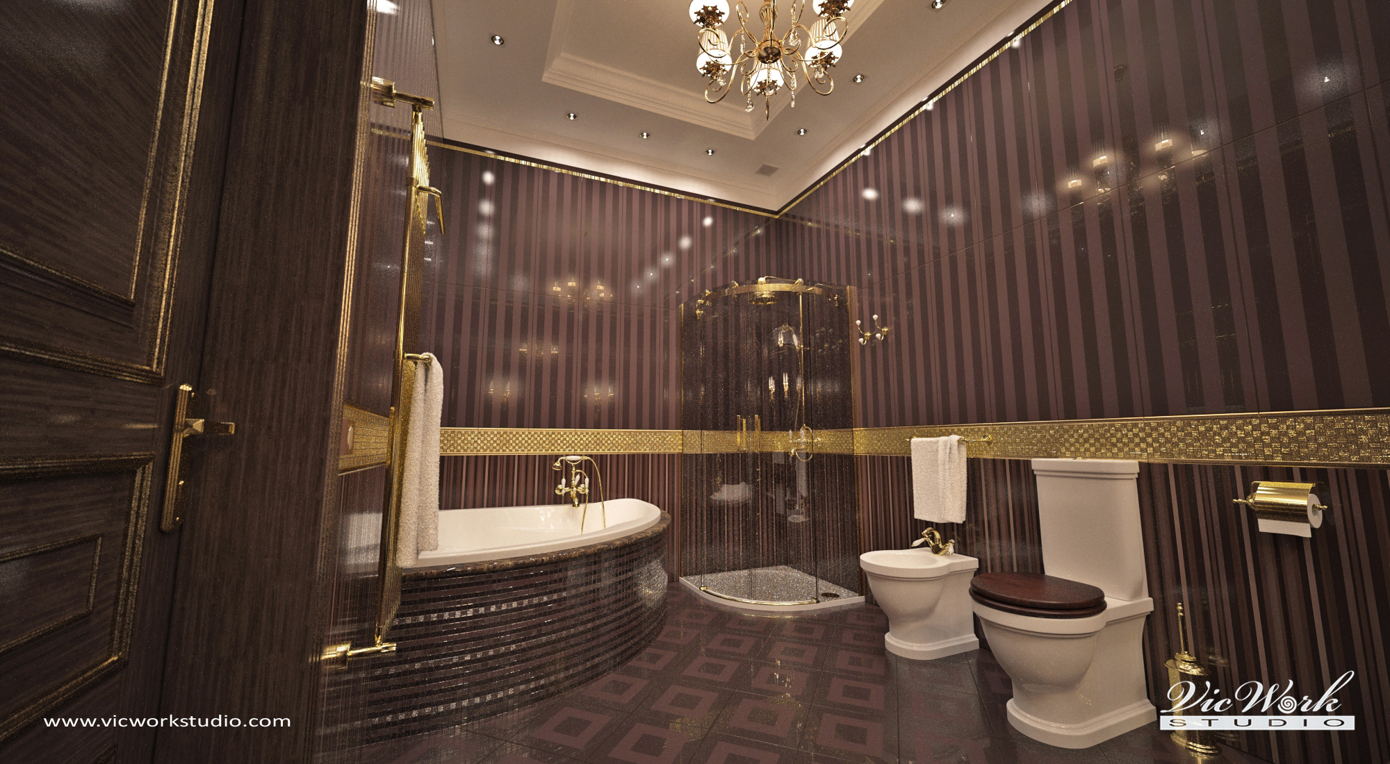 H Residence WC interiors by VICWORK STUDIO - Architizer