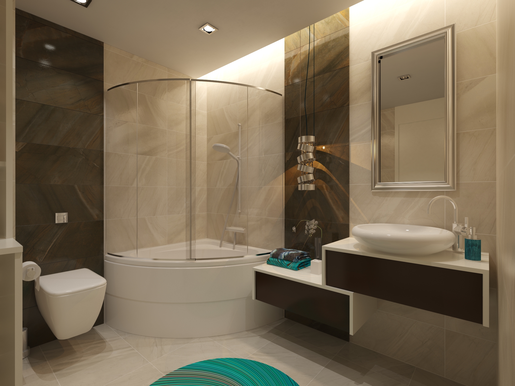 Manisa Modern Apartment Interior Design by Niid Design Interior ...