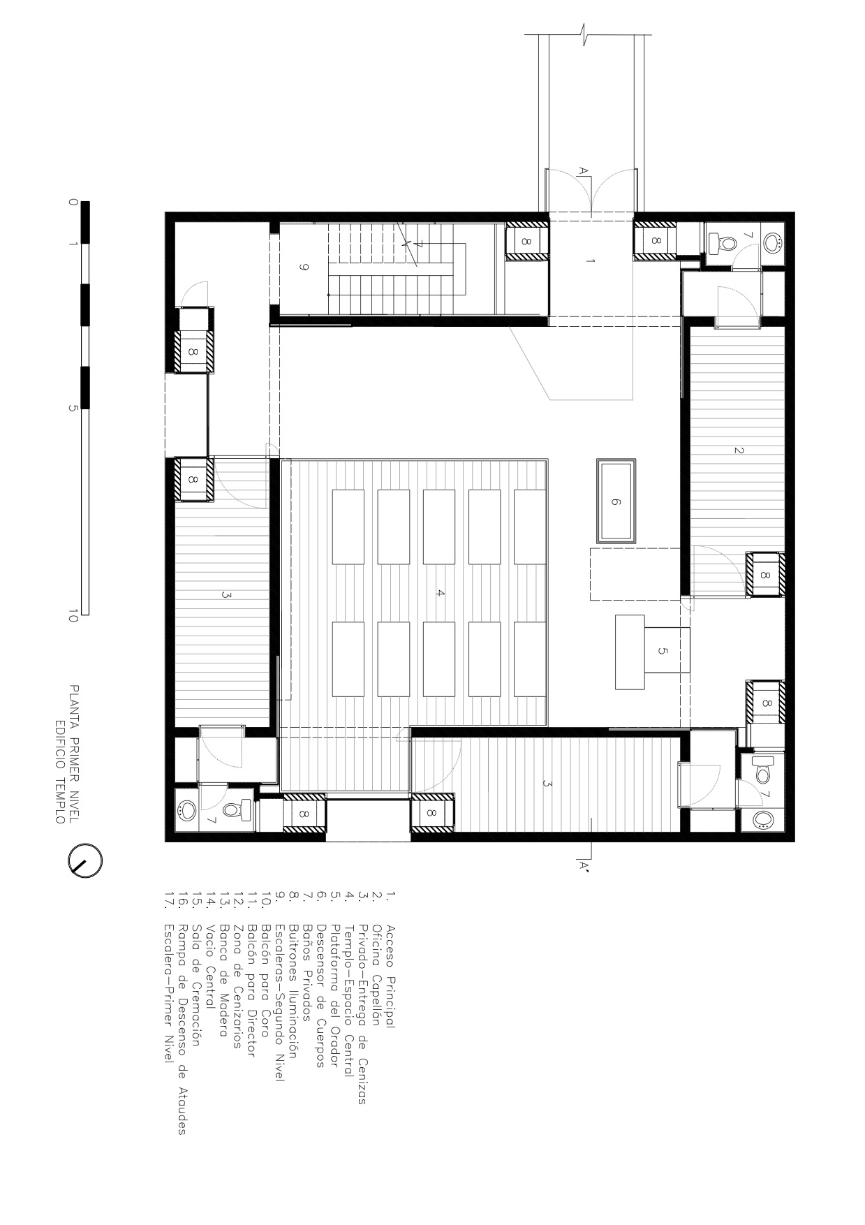 100 Crematorium Floor Plan Salil Ranadive Architects