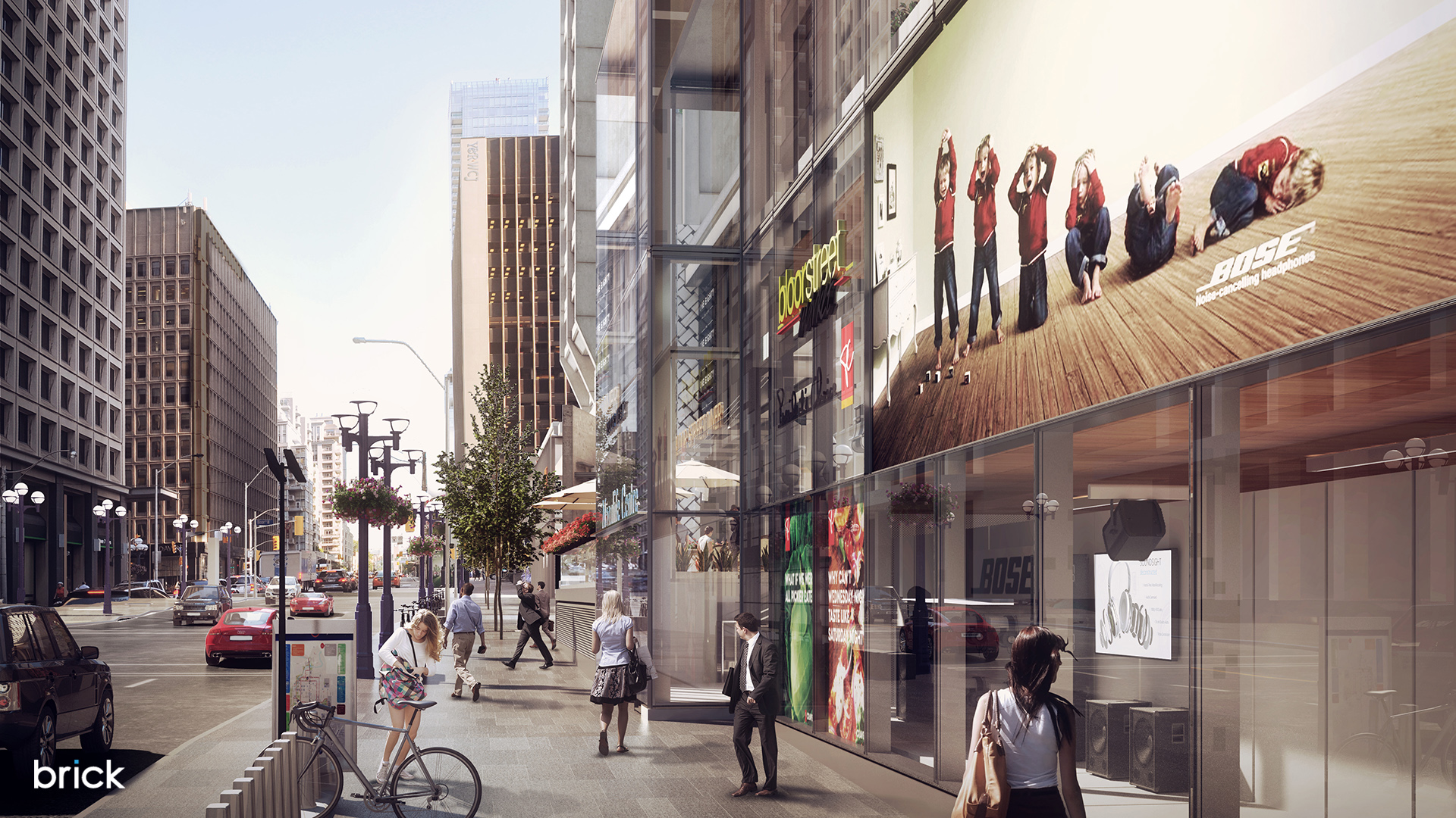 Architectural Visualization of 55 Bloor Street, Toronto, Canada