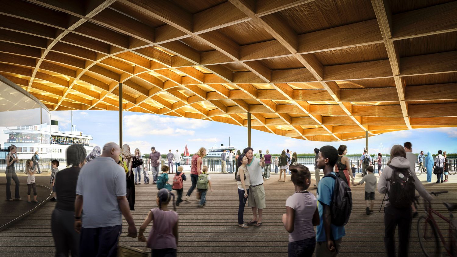 Jack Layton Ferry Terminal And Harbour Square Park By KPMB Architects ...