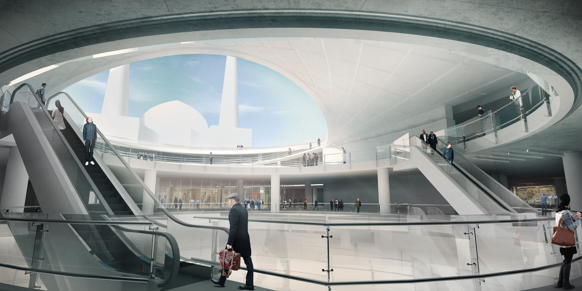 Qibla Plaza Competition 2nd Prize Winning Proposal by Erfan Farahmand