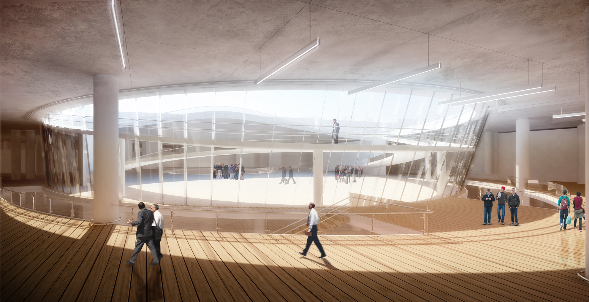 Qibla Plaza Competition 2nd Prize Winning Proposal by Erfan Farahmand