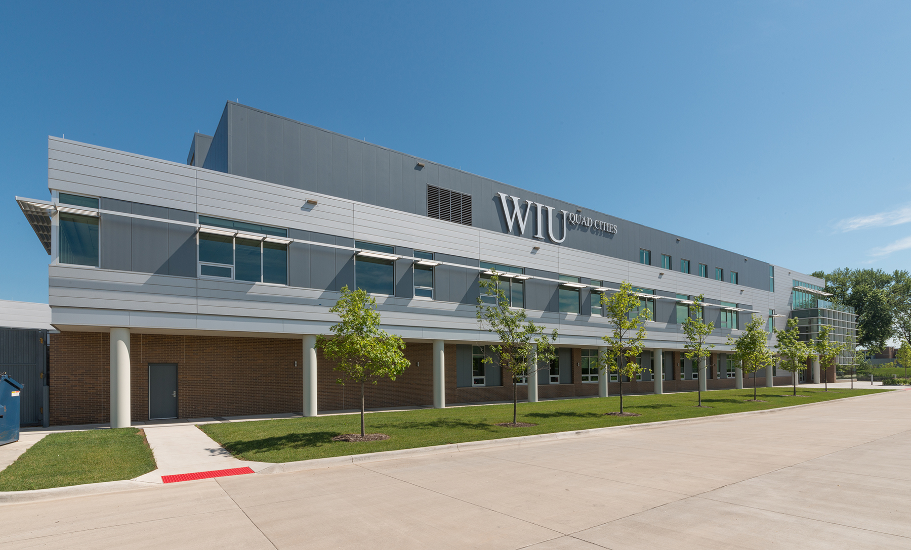 Western Illinois University Quad Cities Riverfront Campus Architizer