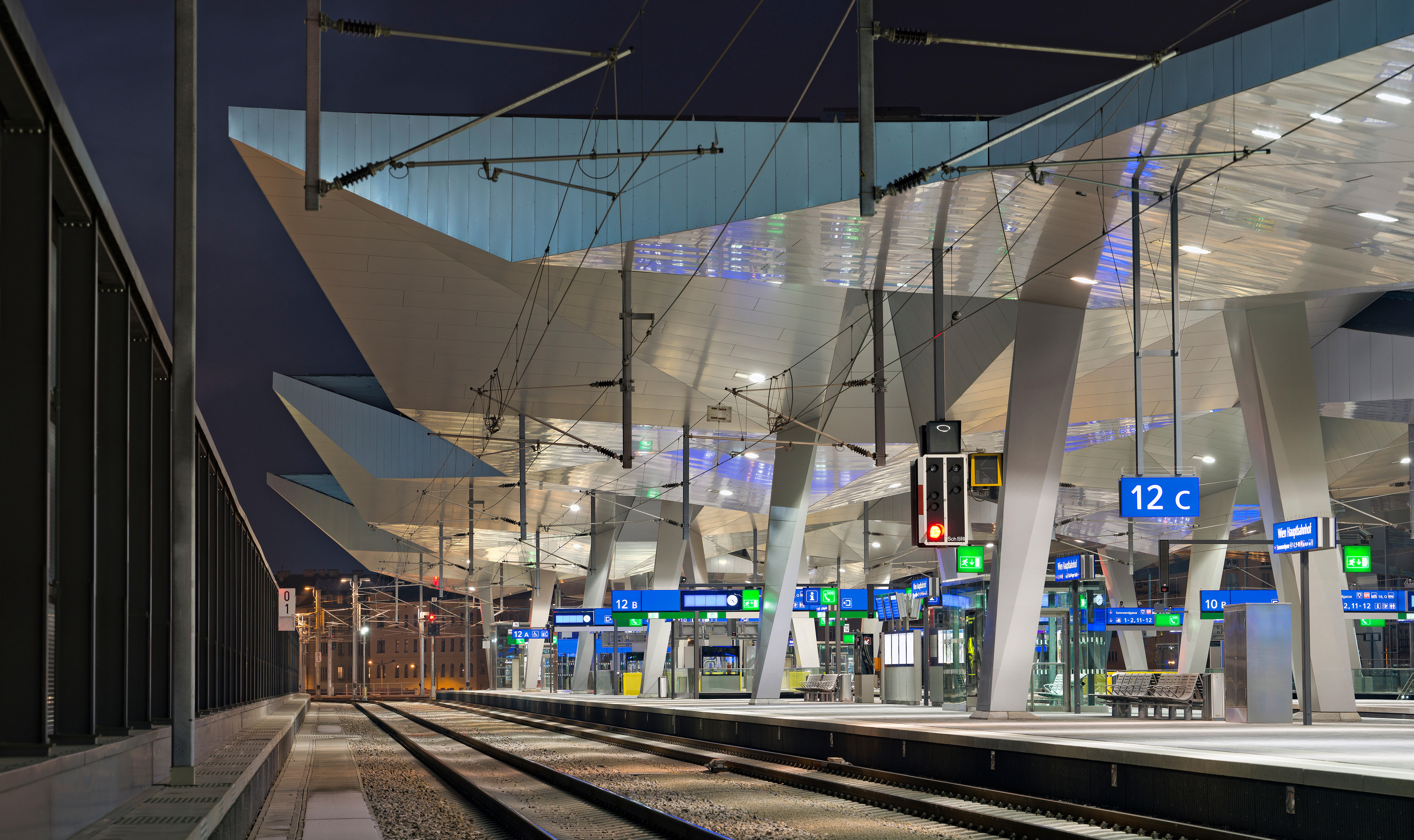 Vienna Central Station By Theo Hotz Partner | Architekten - Architizer