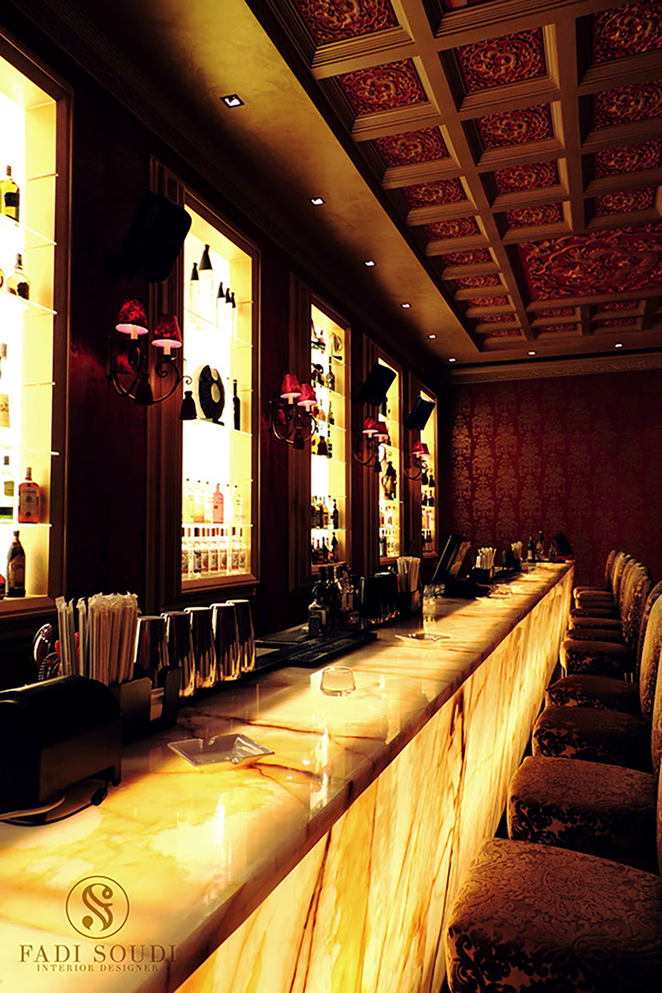 TAO BAR Damascus by Fadi Soudi Interior design - Architizer