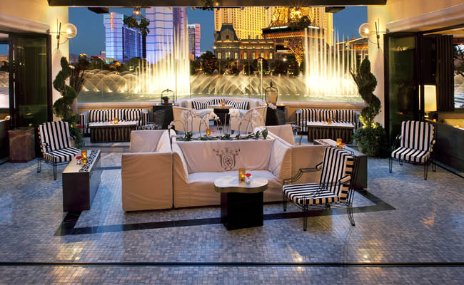 sachin and babi light blue dress Hyde Bellagio main image 0