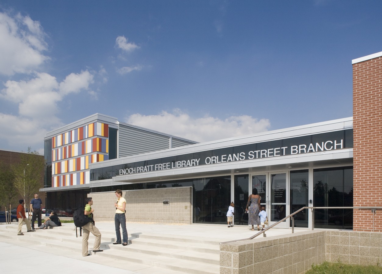 Enoch Pratt Library, Orleans Street Branch Architizer
