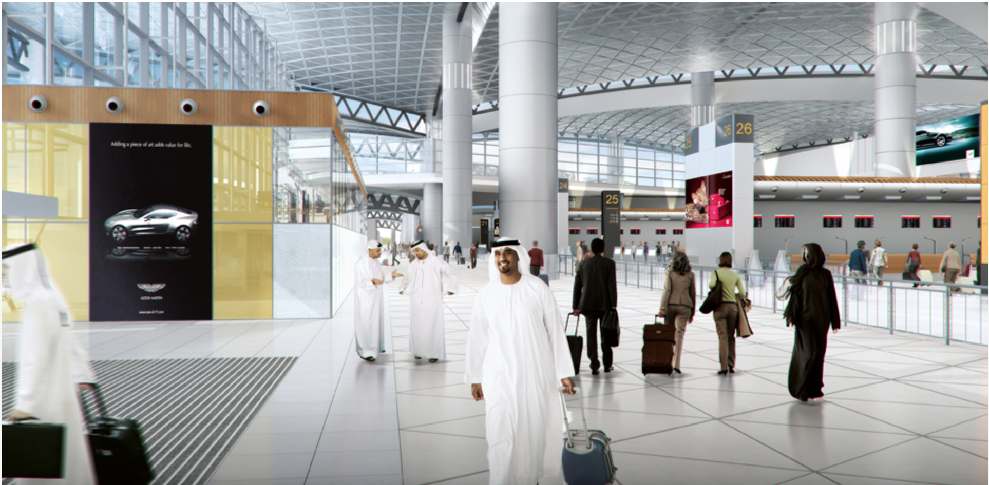 King Khalid International Airport Expansion by HOK Architizer