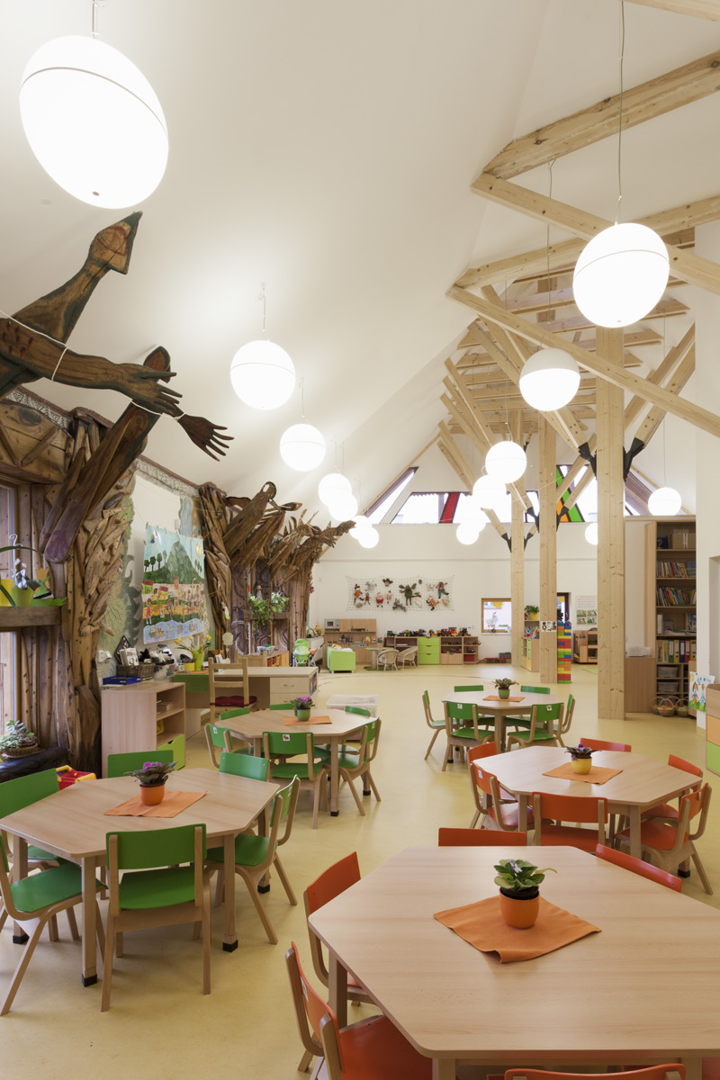 Kindergarten in Dobrin by ATELIER 8000 - Architizer