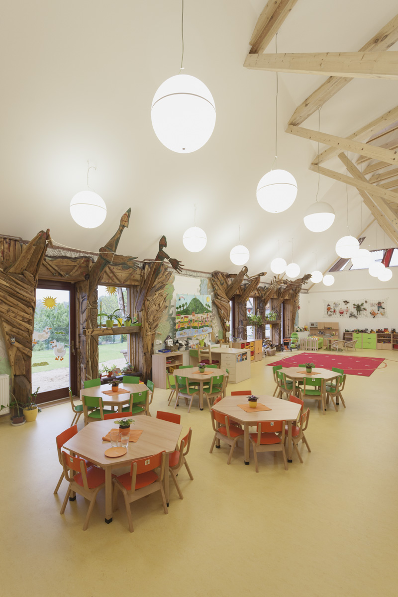 Kindergarten in Dobrin by ATELIER 8000 - Architizer