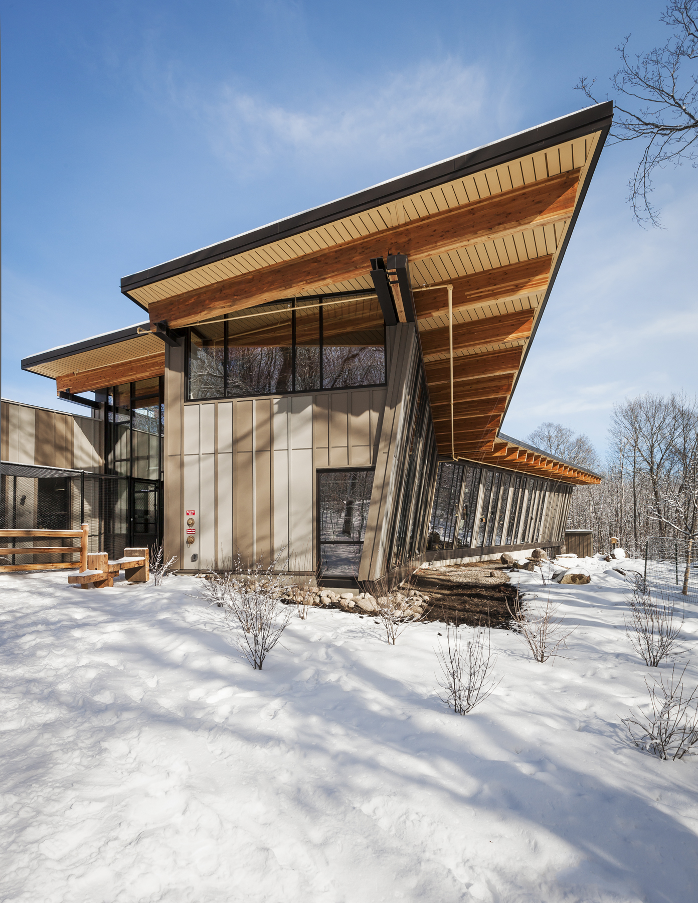 Three Rivers Park District Eastman Nature Center by MSR (Meyer, Scherer