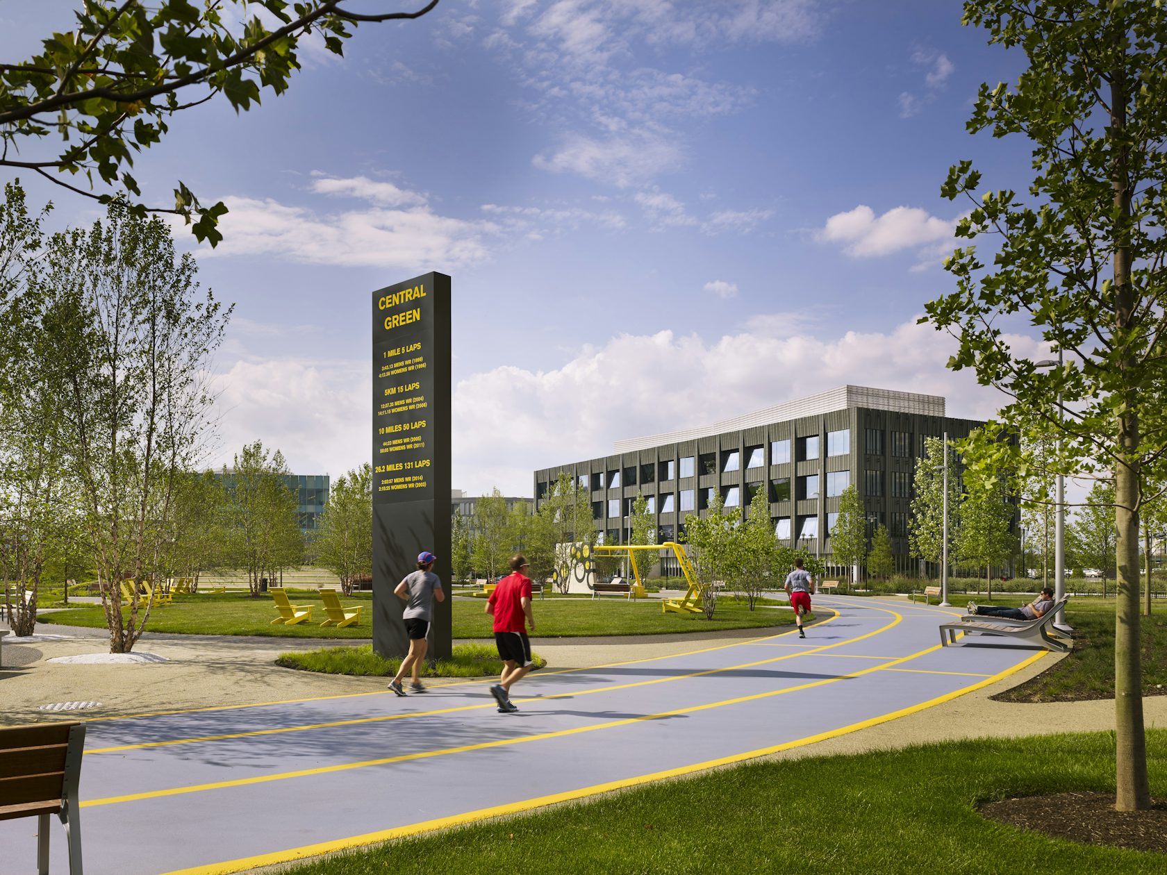 Philadelphia Navy Yards Central Green Architizer