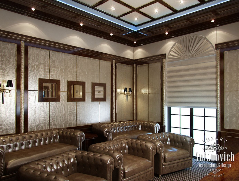 Home theater interior design from Katrina Antonovich by LUXURY ...