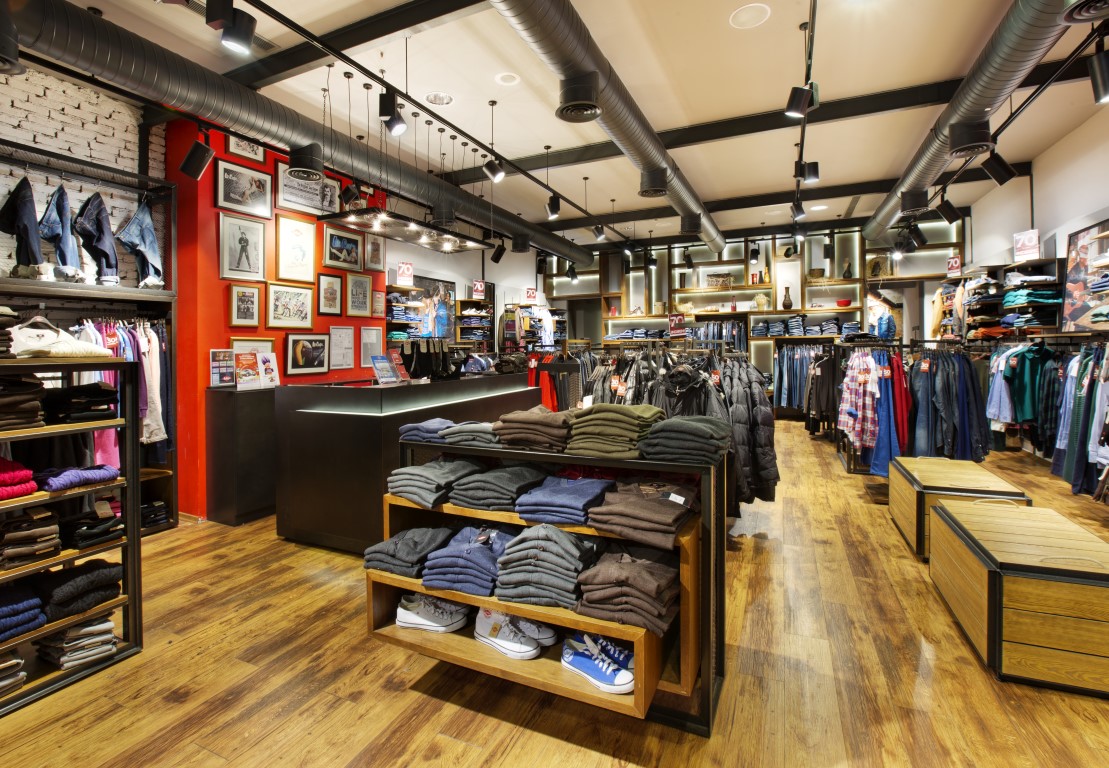The Design Ideas Of Lee Cooper Store: With Effect Of Industrial Revolution  by CBTE Architecture - Architizer