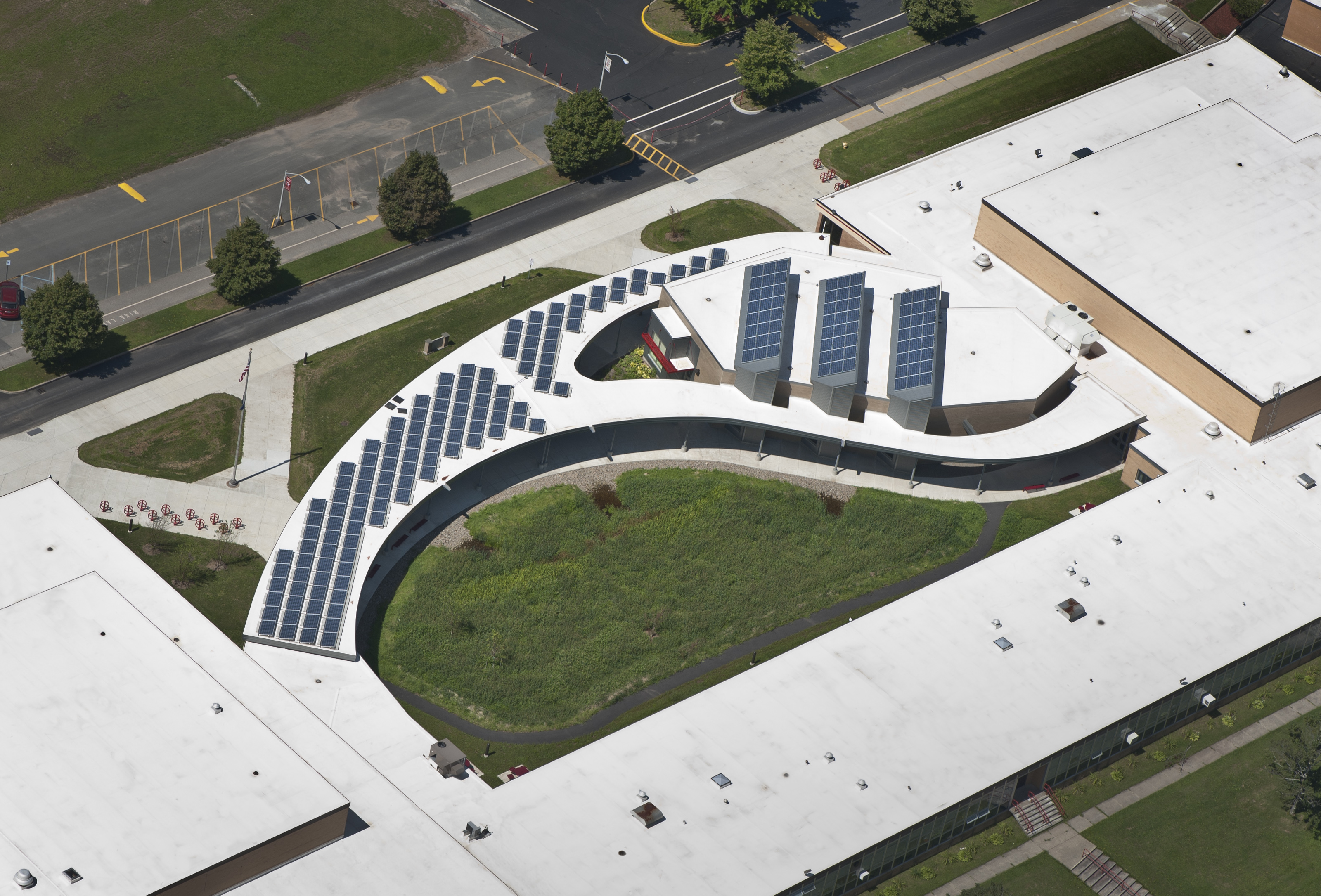 Liberty Central School District Net Zero Media Center Addition Architizer
