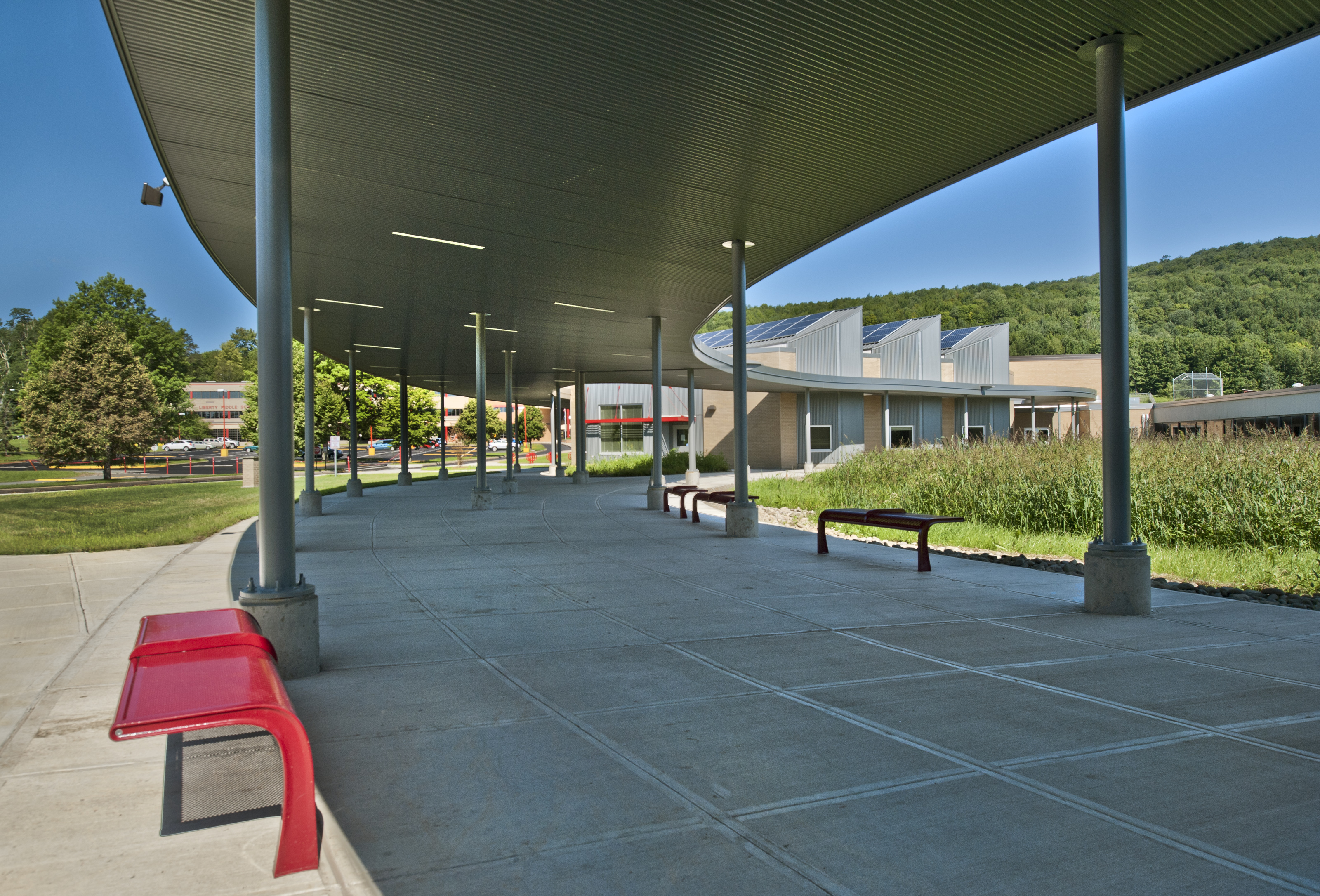 Liberty Central School District Net Zero Media Center Addition Architizer