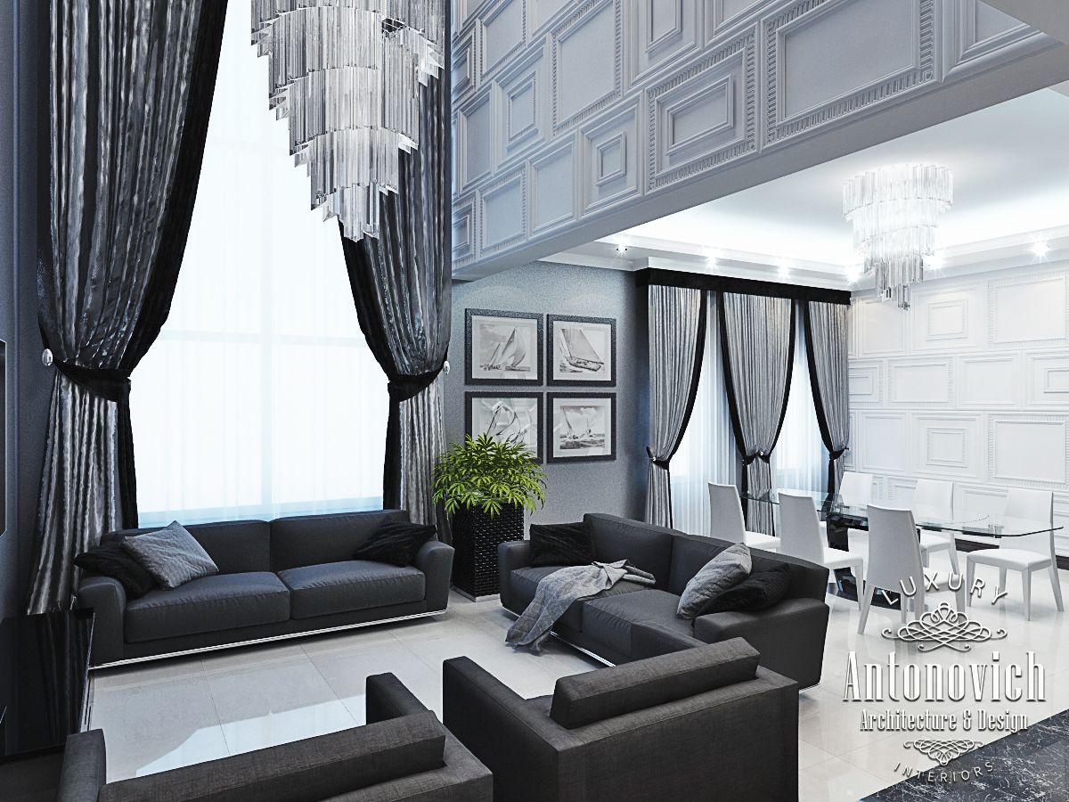 Contemporary Interior from Luxury Antonovich Design by LUXURY