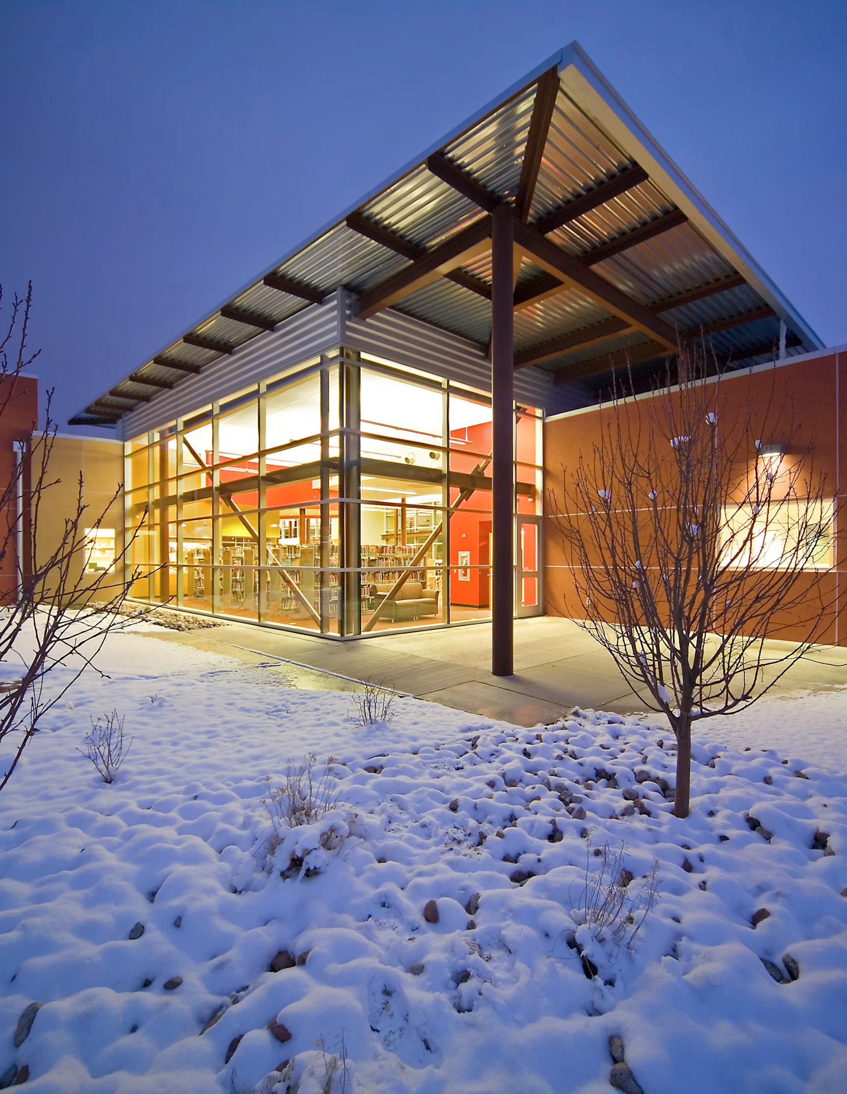 Loma Colorado Public Library by Hidell and Associates Architects