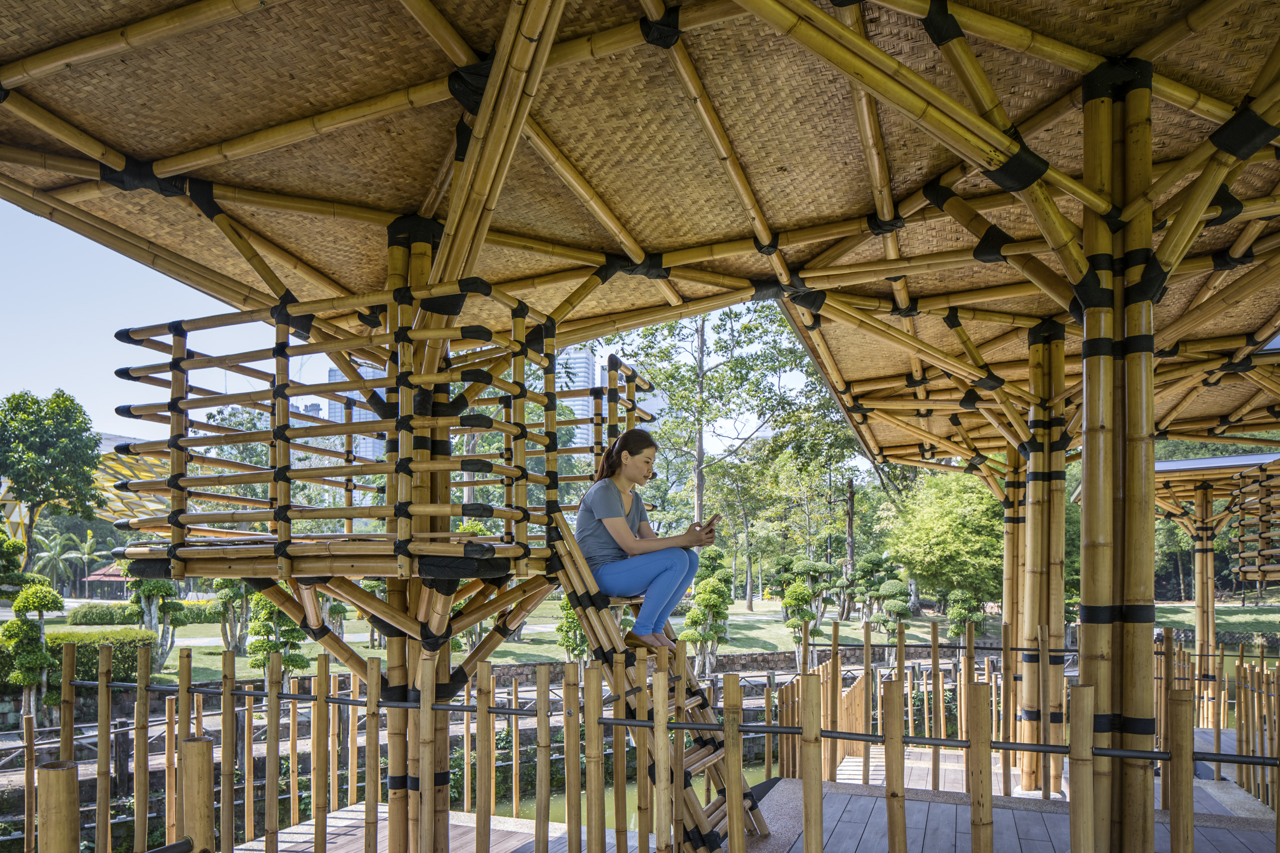Bamboo Playhouse by Eleena Jamil Architect Architizer