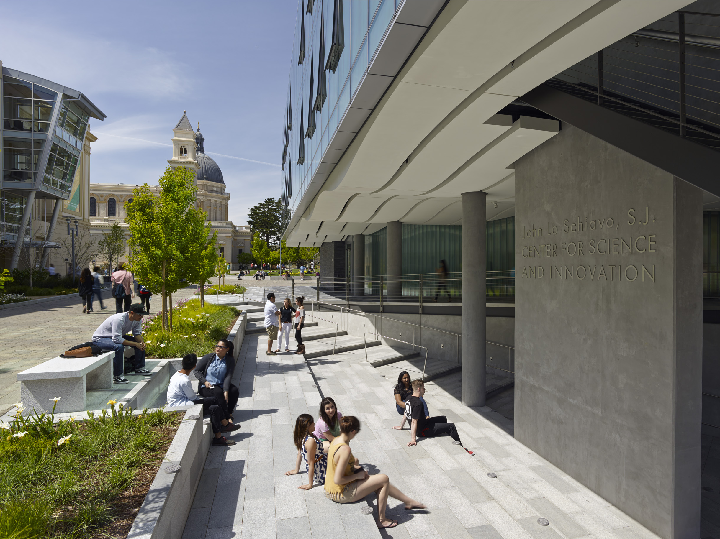 University Of San Francisco Center For Science And Innovation Landscape By Interstice Architects Architizer