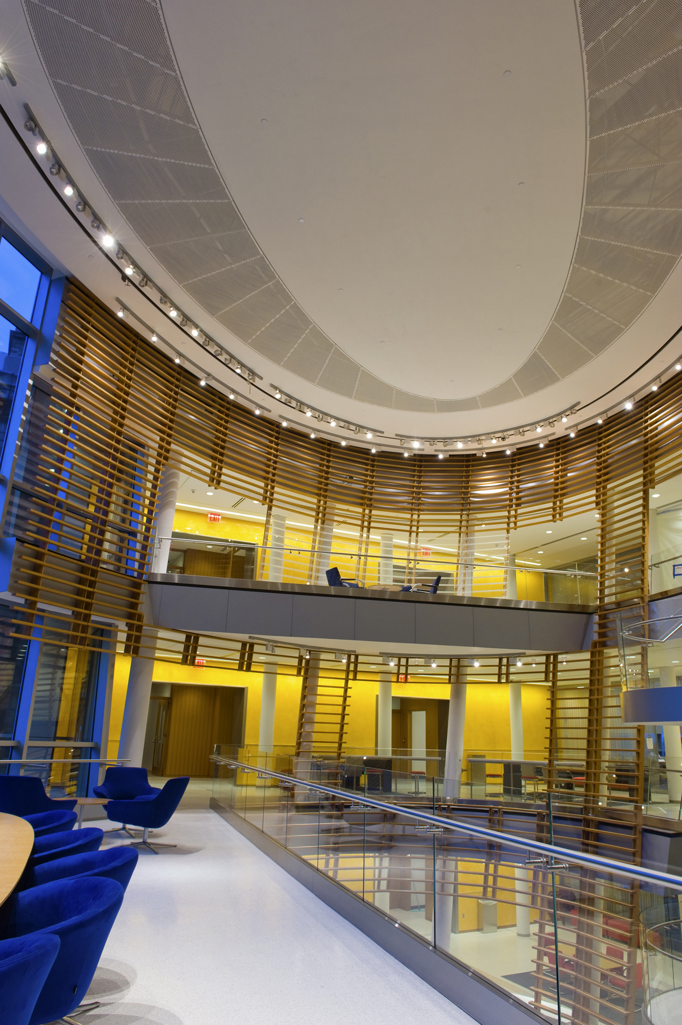 The Collaborative Research Center, The Rockefeller University (Lighting