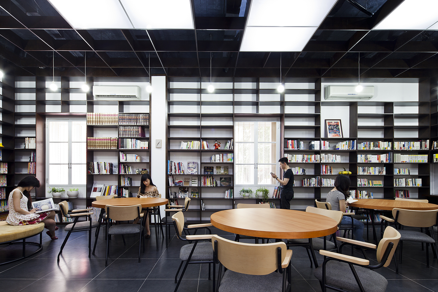 Japan Foundation Center Library by Worklounge 03 Vietnam Architizer