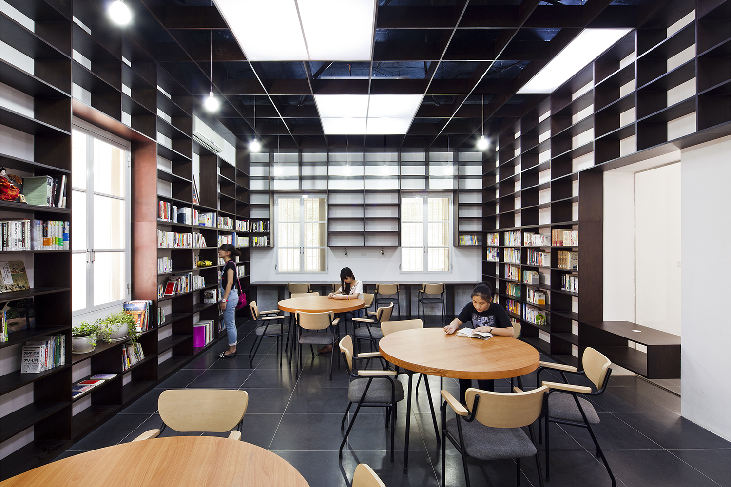 Japan Foundation Center Library by Worklounge 03 Vietnam Architizer