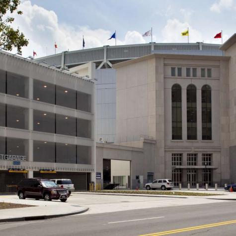 164th Street Parking Garage at Yankee Stadium Architizer