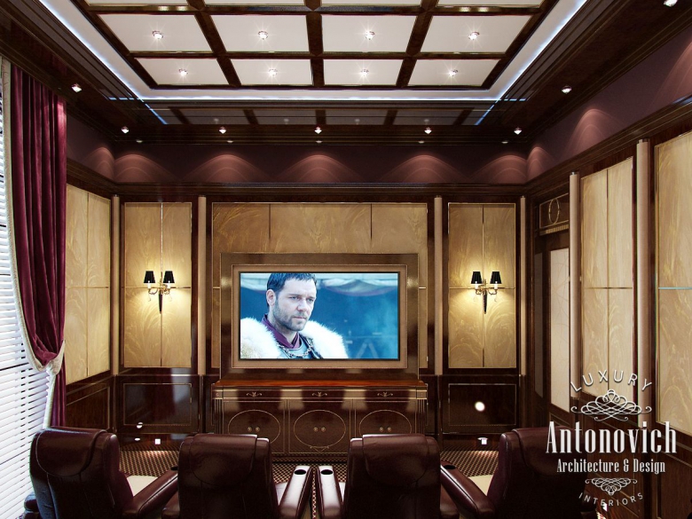 Home Cinema Design from Antonovich Design by LUXURY ANTONOVICH DESIGN ...