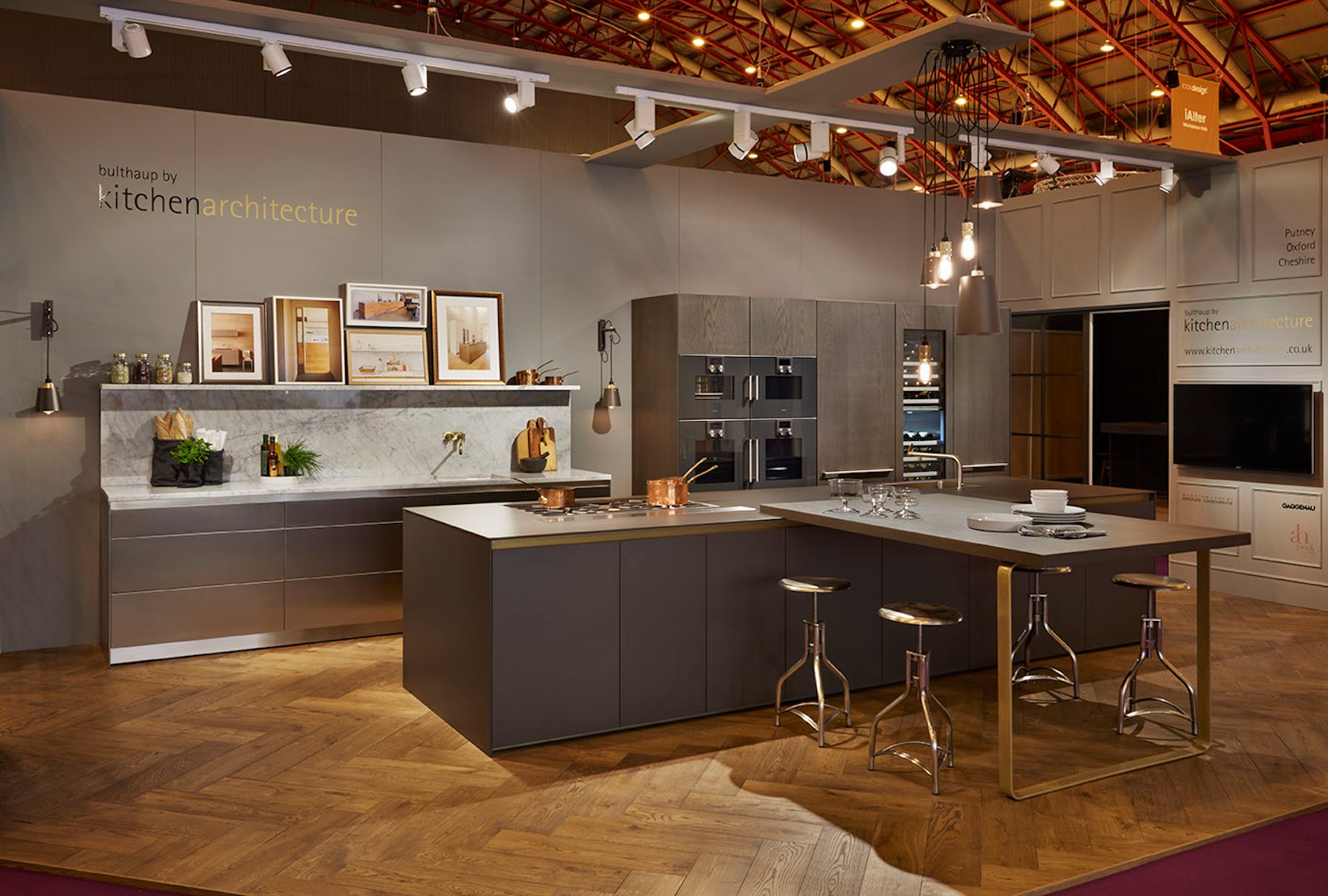100% Design 2014: Kitchen Architecture's bulthaup b3 stand - Architizer