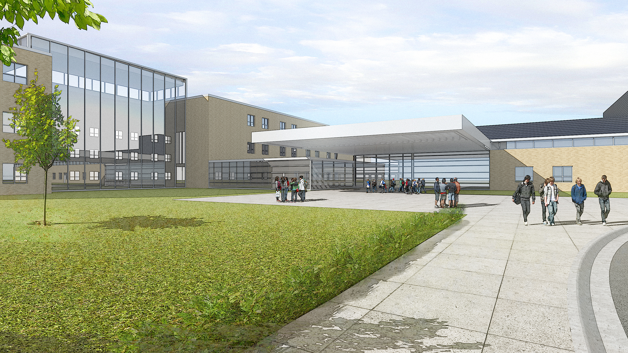 Williston High School Architizer