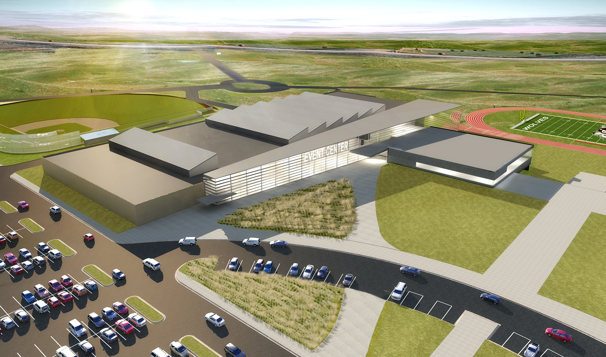 Watford City Event Center Architizer