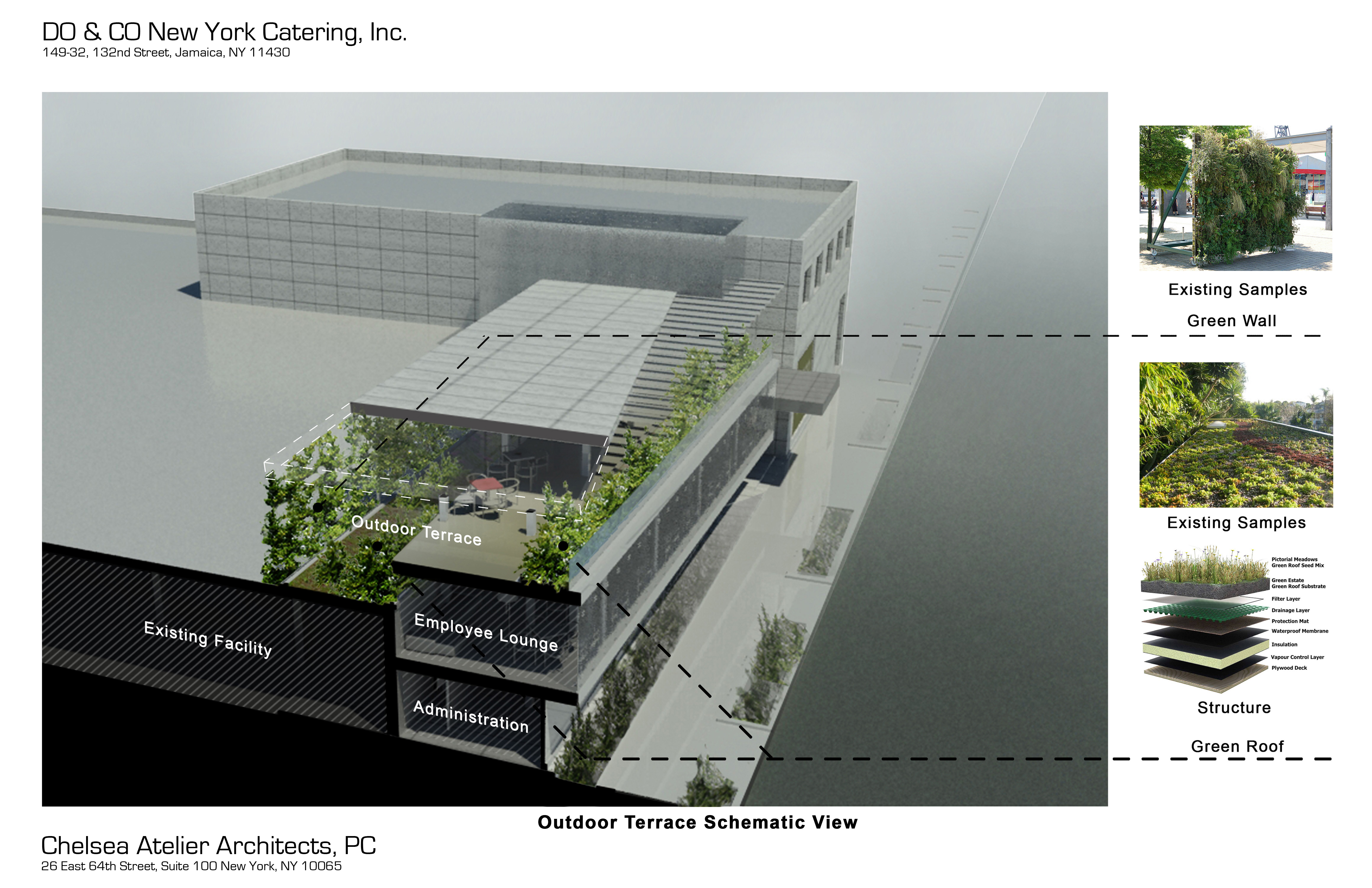 DO & CO New York Catering, Inc. by Chelsea Atelier Architect, PC