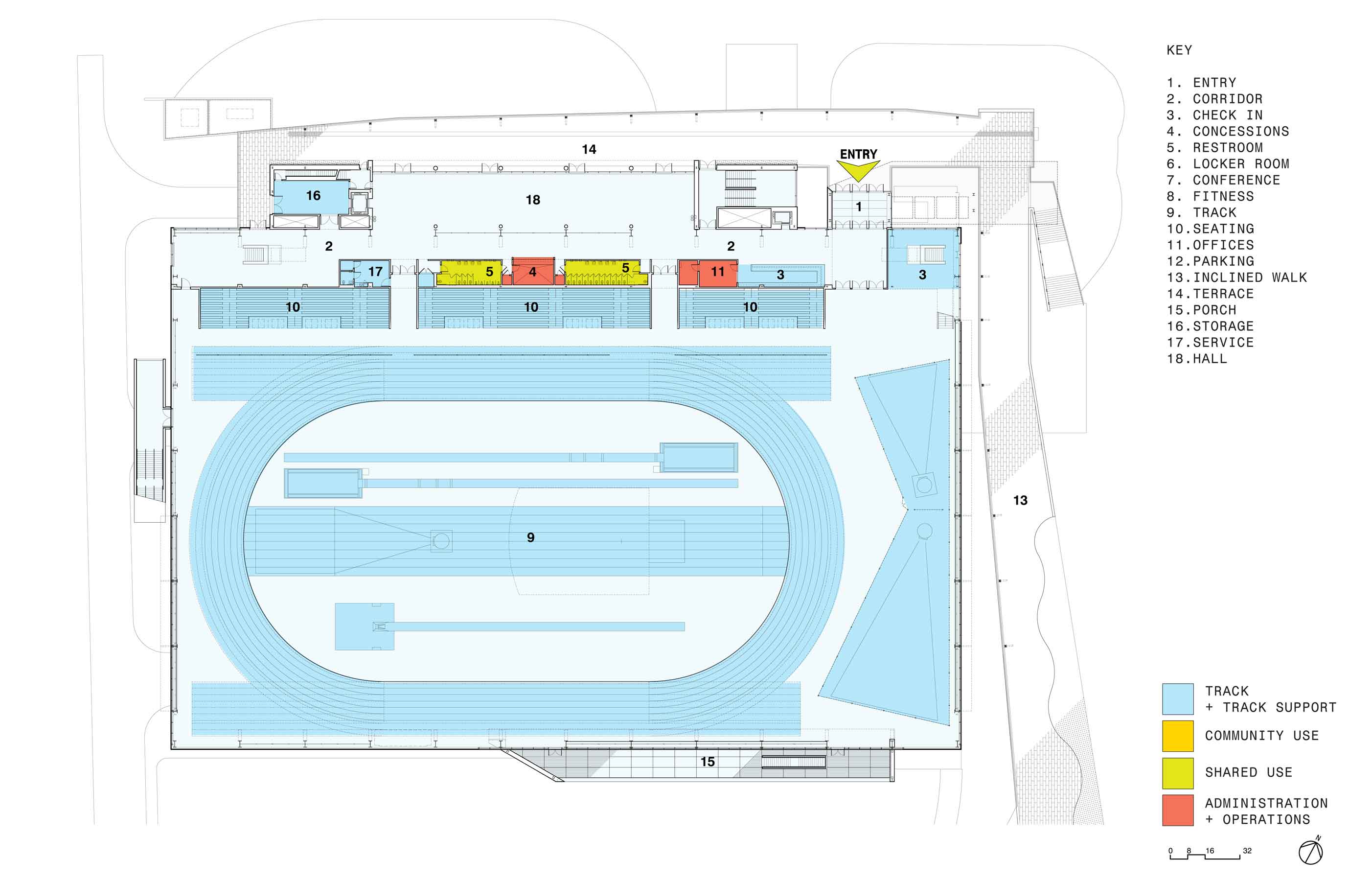 Ocean Breeze Athletic Complex by Sage and Coombe Architects Architizer
