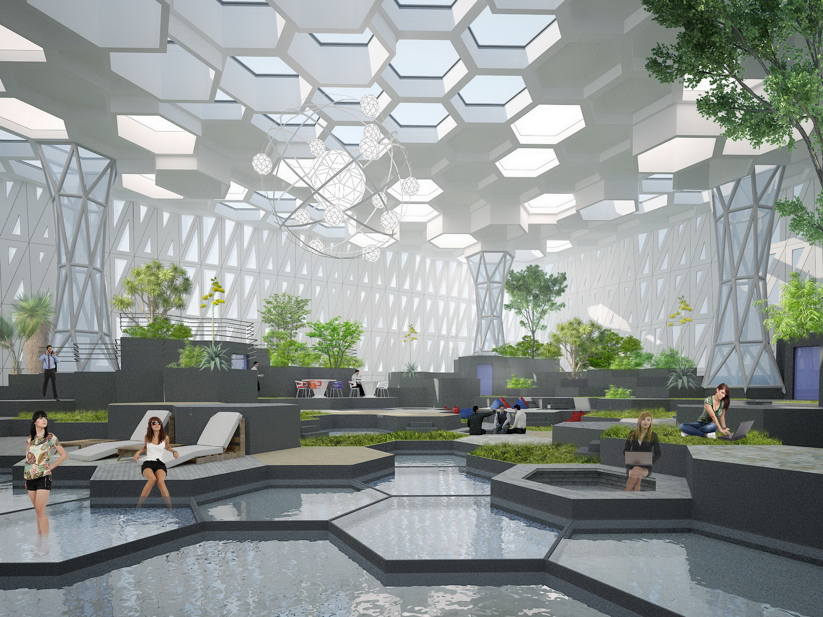 COMMUNICATION AND RECREATION SPACE OF ROSATOM “ECOSYSTEM” Architizer