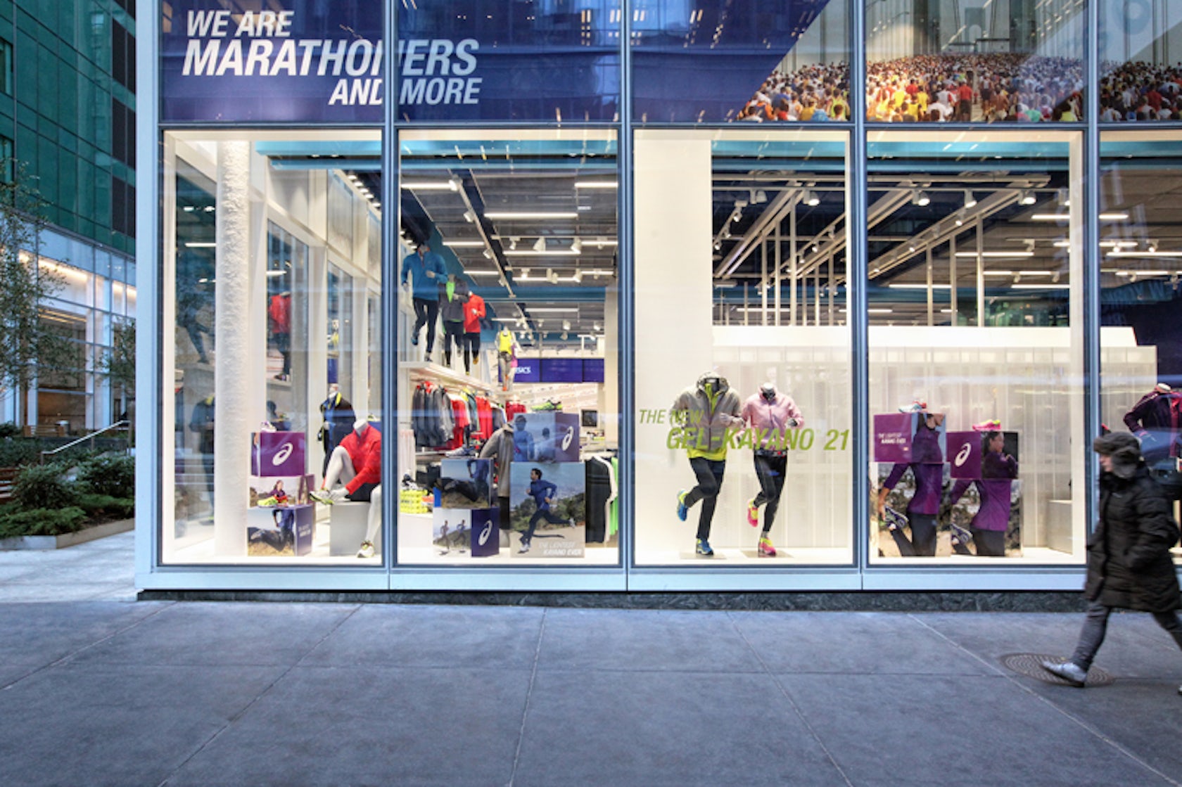 Merecer césped Farmacología Asics Flagship by Mapos - Architizer