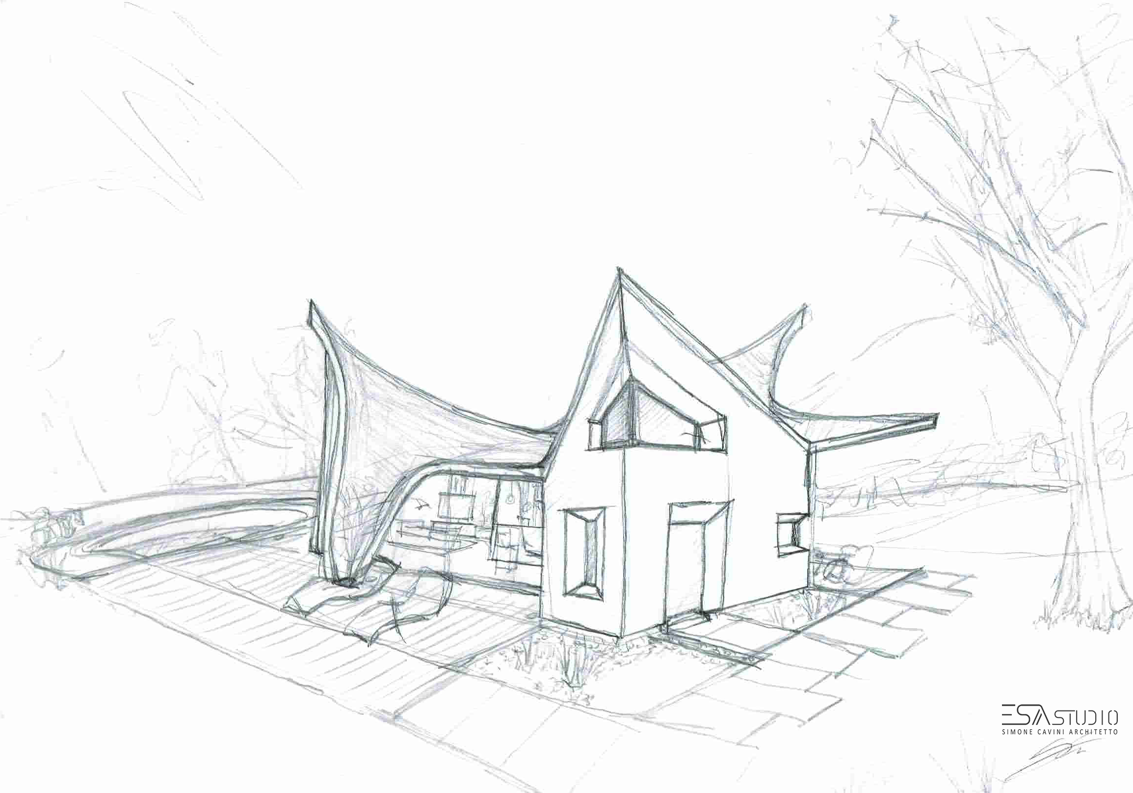 Idea 1571350 Flying Roof House by ESAASTUDIO Architizer