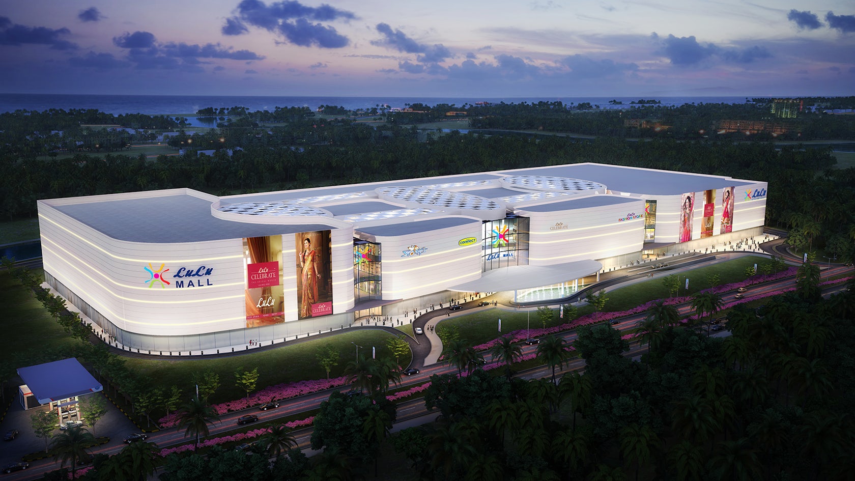 Lulu Mall Thiruvananthapuram Architizer lulu-mall-thiruvananthapuram-architizer