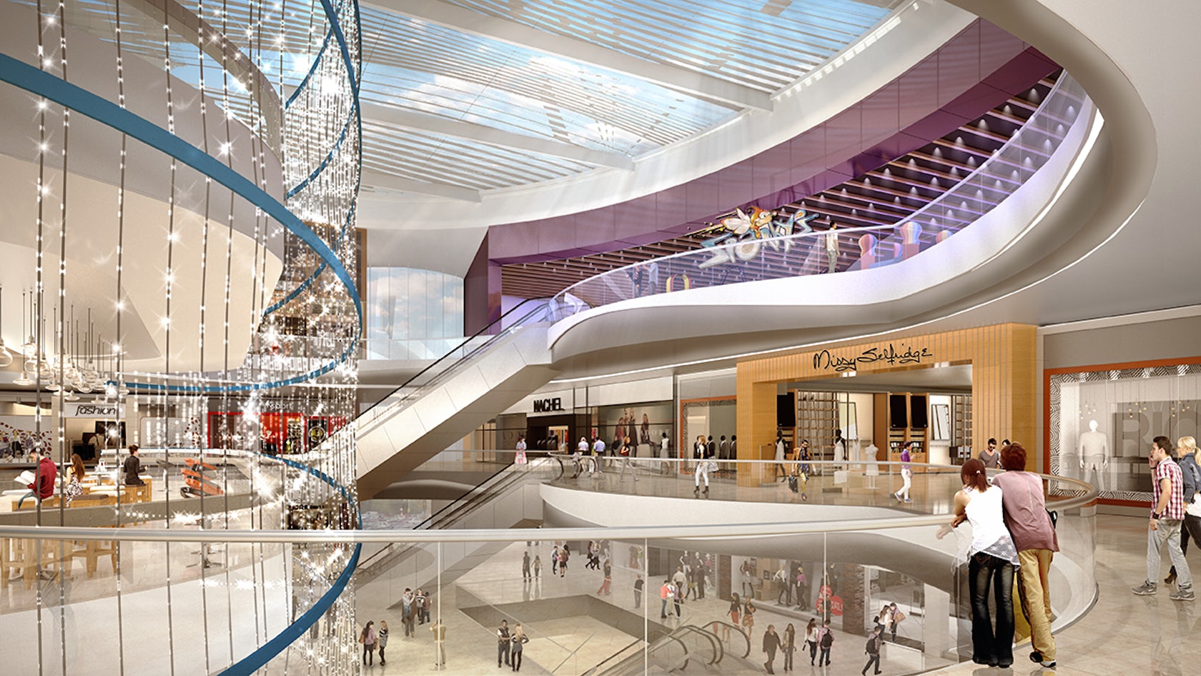 Lulu Mall Thiruvananthapuram By Design International Architizer lulu-mall-thiruvananthapuram-by-design-international-architizer