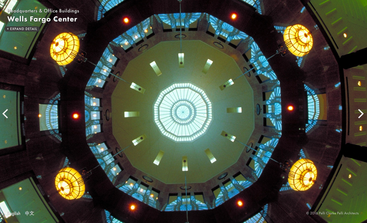 Wells Fargo Center by Pelli Clarke & Partners - Architizer