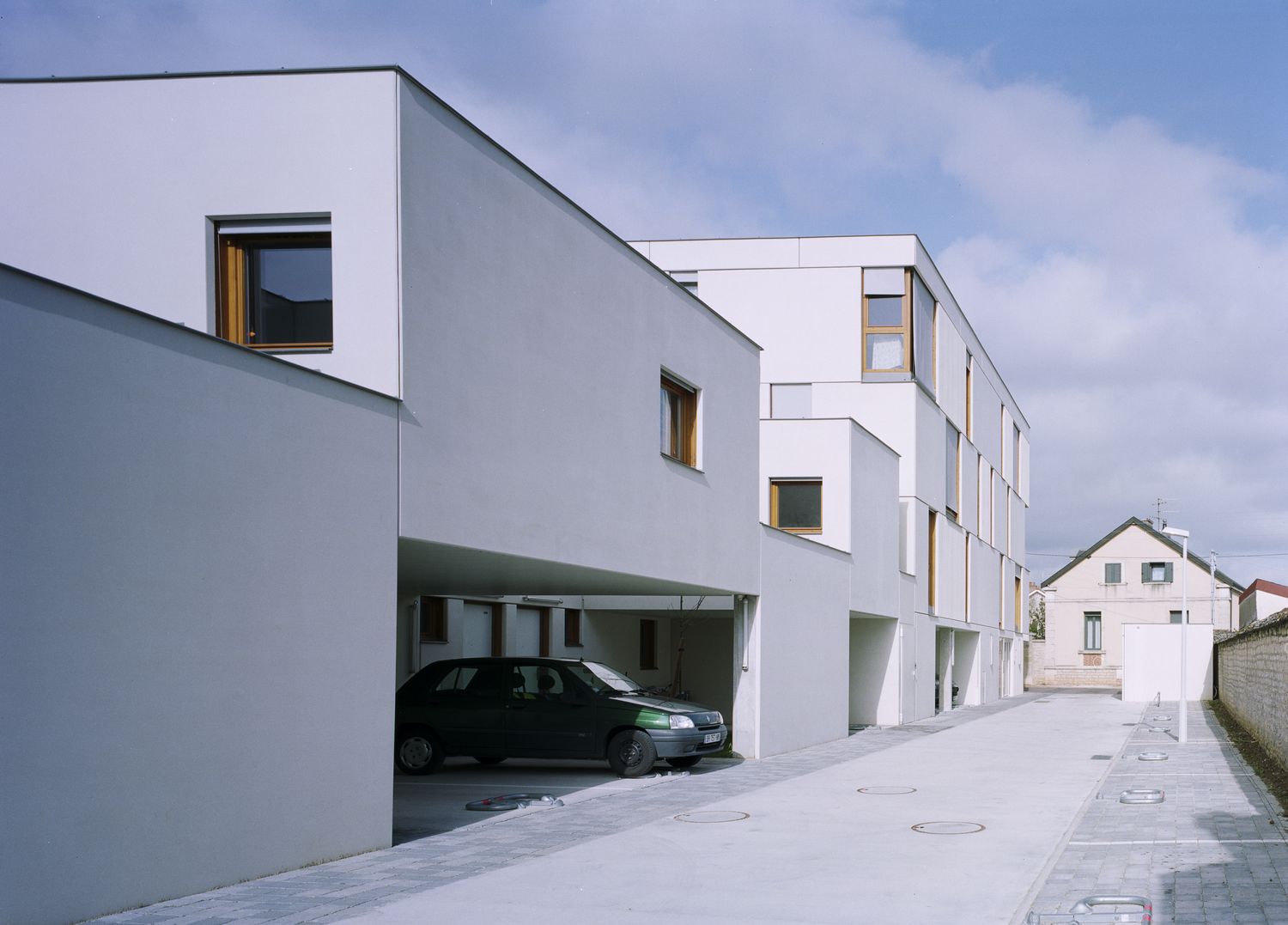 Dijon Concrete Housings by Ateliers OS Architectes Architizer