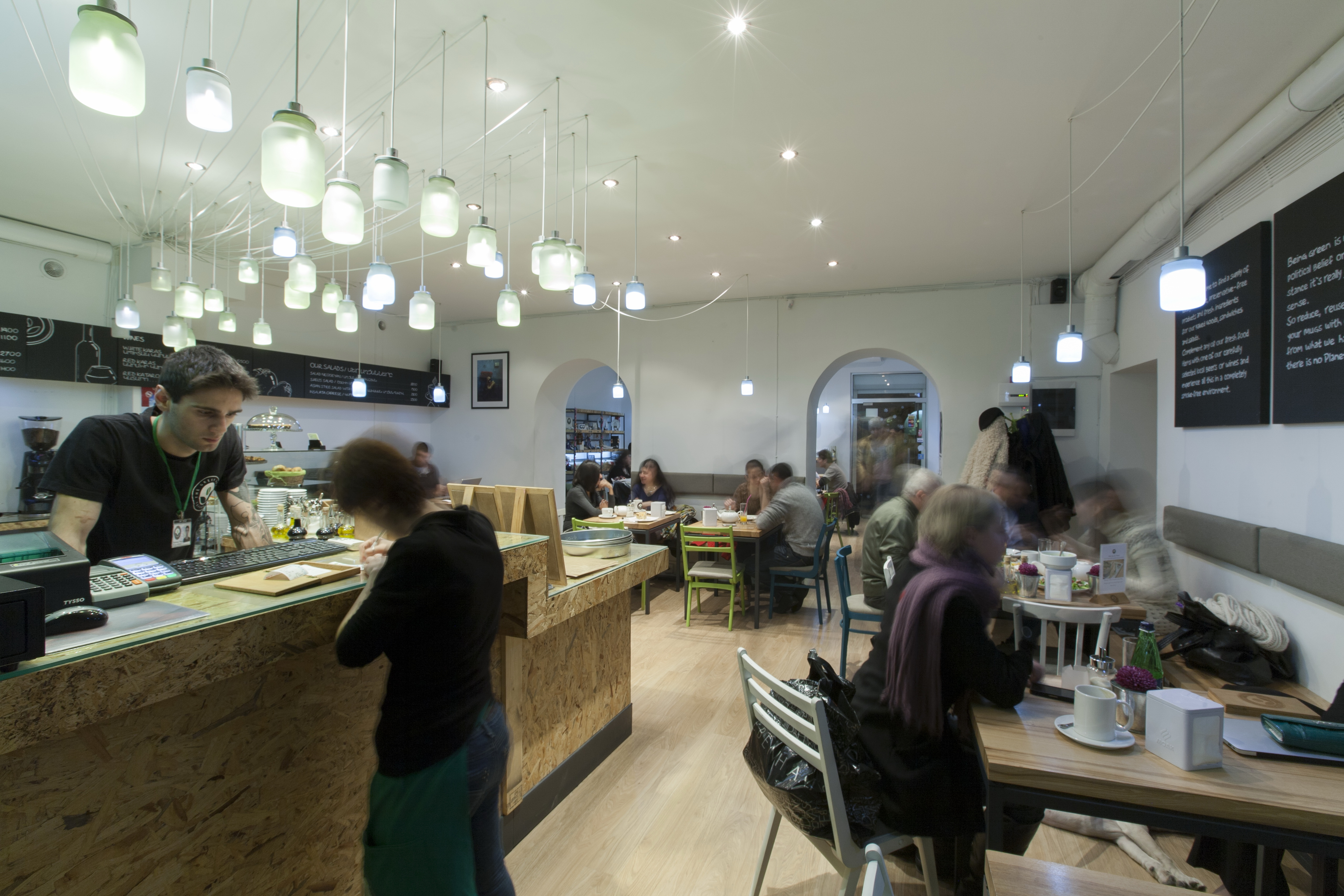 The Green Bean Coffee Shop by Storaket Architectural Studio - Architizer