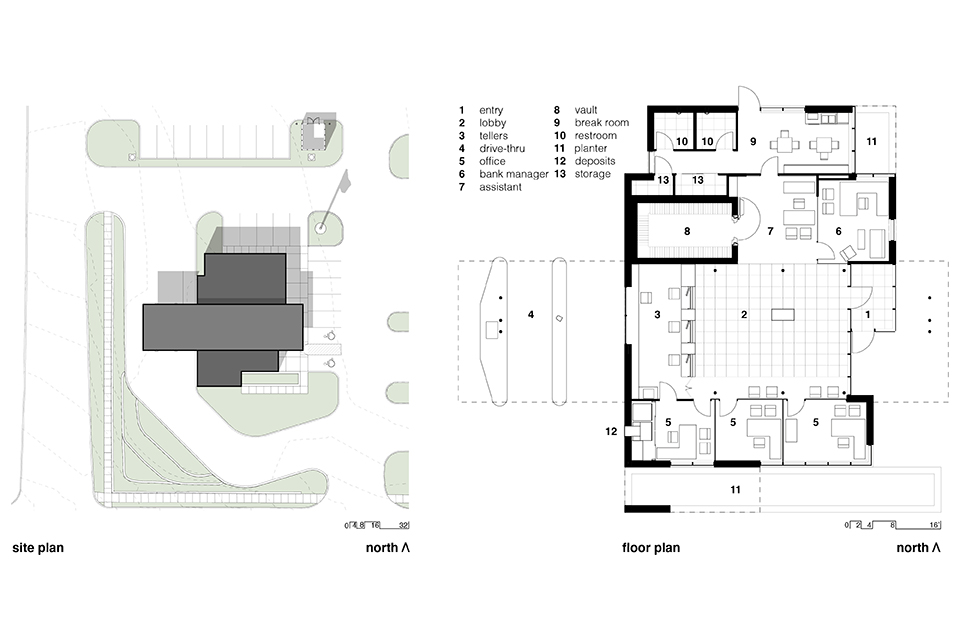 Idea 1598936 First Home Bank by Dake Wells Architecture in Mountain