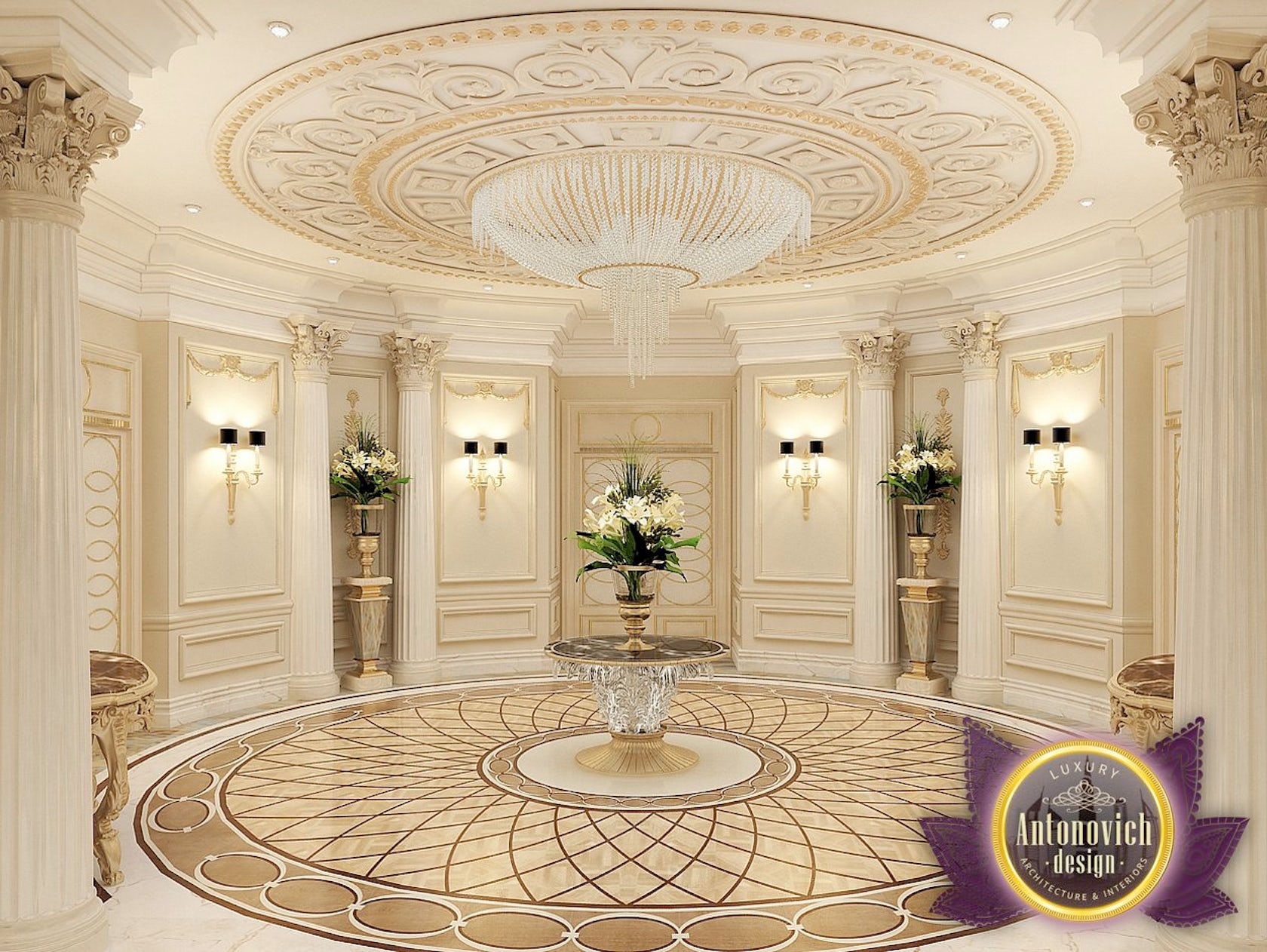 Ceilings Design Of Luxury Antonovich Design On Architizer