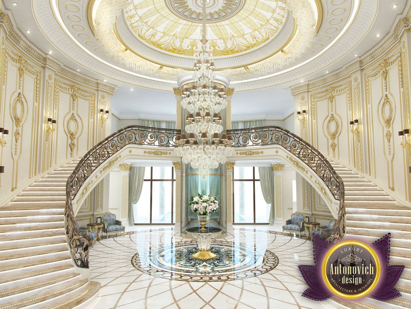 Ceilings Design Of Luxury Antonovich Design On Architizer