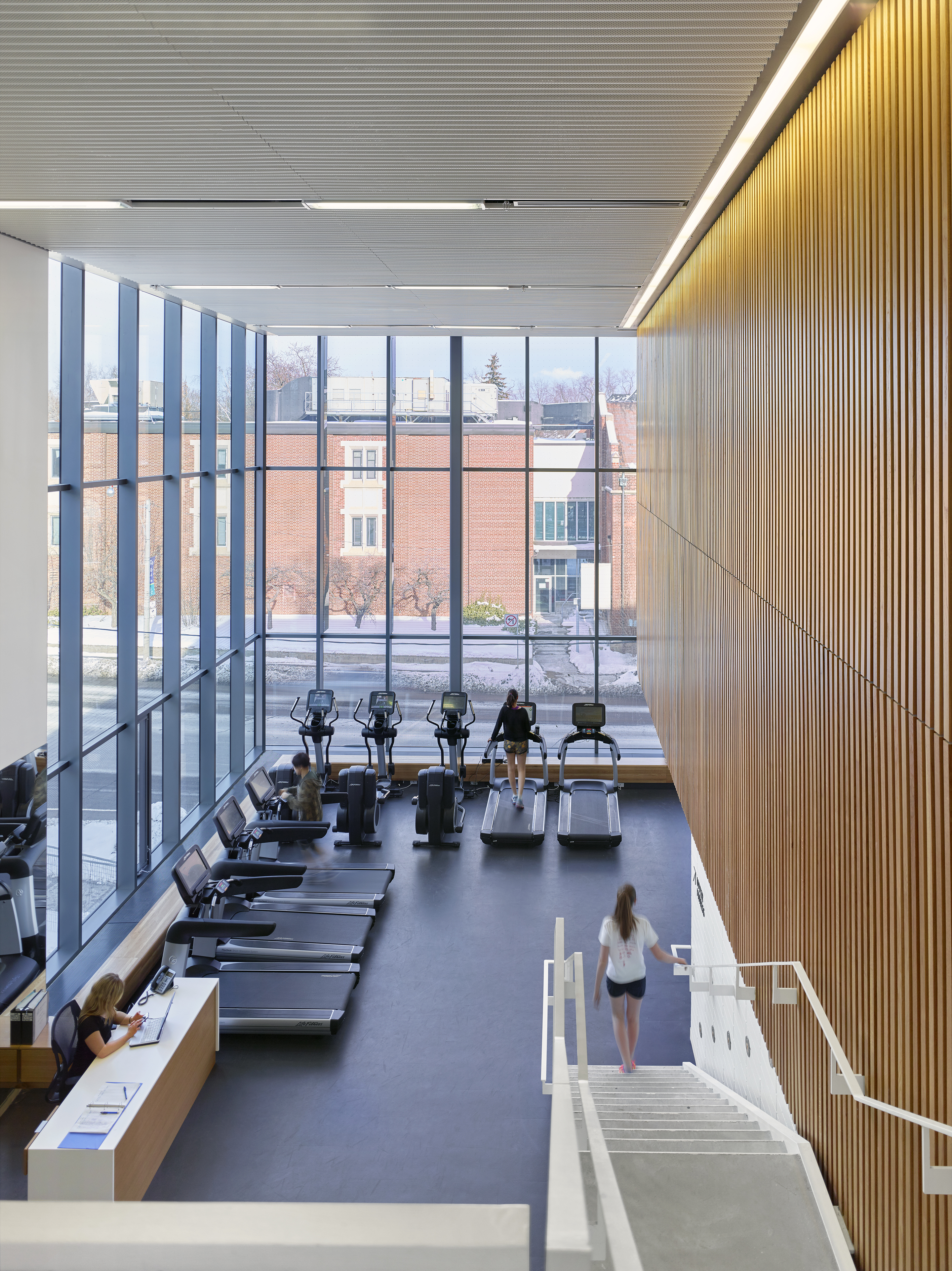 Branksome Hall Athletics & Wellness Centre by MJMA Architecture
