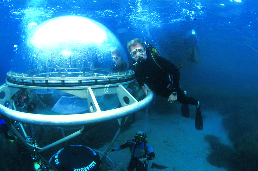 Aquabulle, an underwater habitat and laboratory Architizer