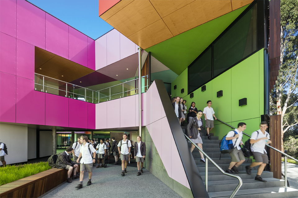 Ivanhoe Grammar Senior Years Centre by McBride Charles Ryan Architizer