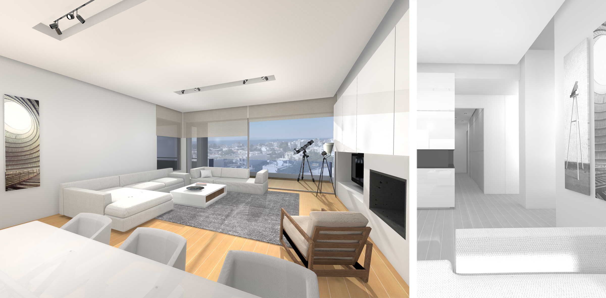 Interior Design in an Apartment Building In Alimos by ...
